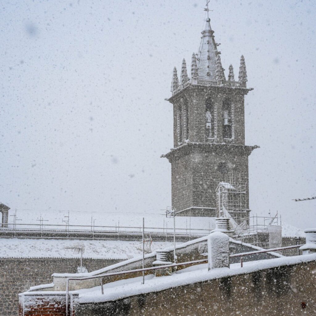 AEMET activa el aviso amarillo por nieve en Colmenar Viejo