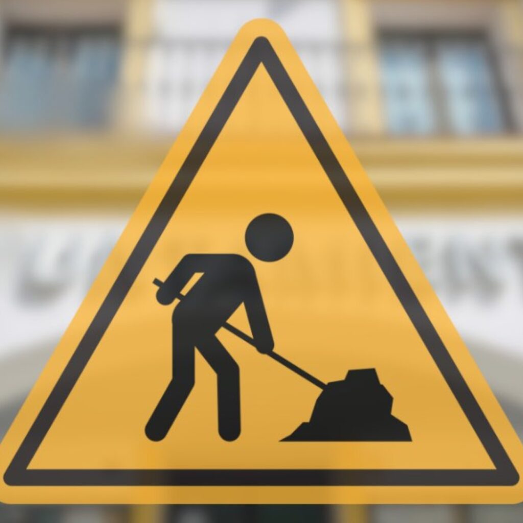 Cortes y afecciones al tráfico por obras en dos calles del centro de San Sebastián de los Reyes