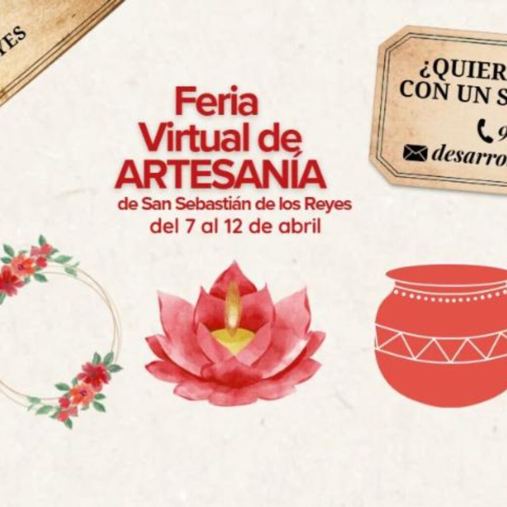 San Sebastián de los Reyes lanza una Feria Virtual de Artesanía para impulsar el talento local