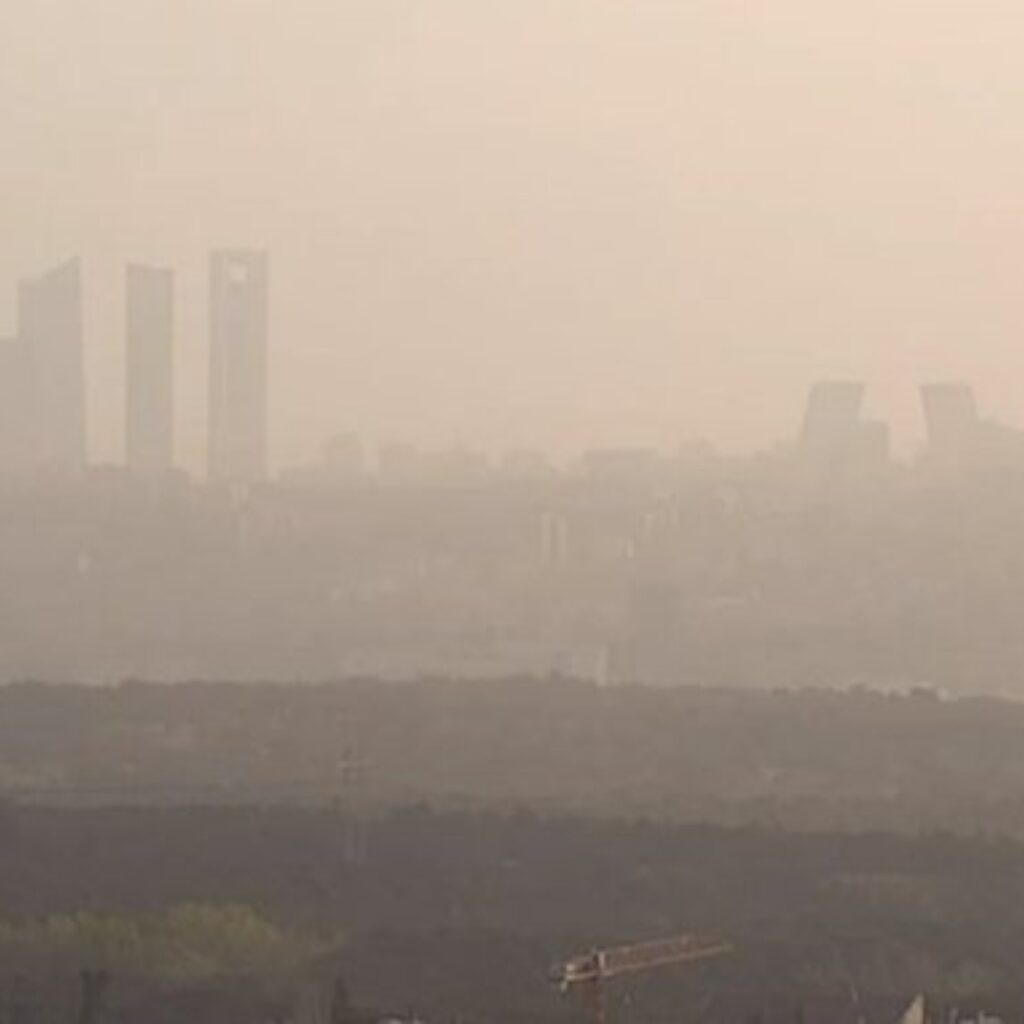 Alerta por polvo africano en el norte de la Comunidad de Madrid