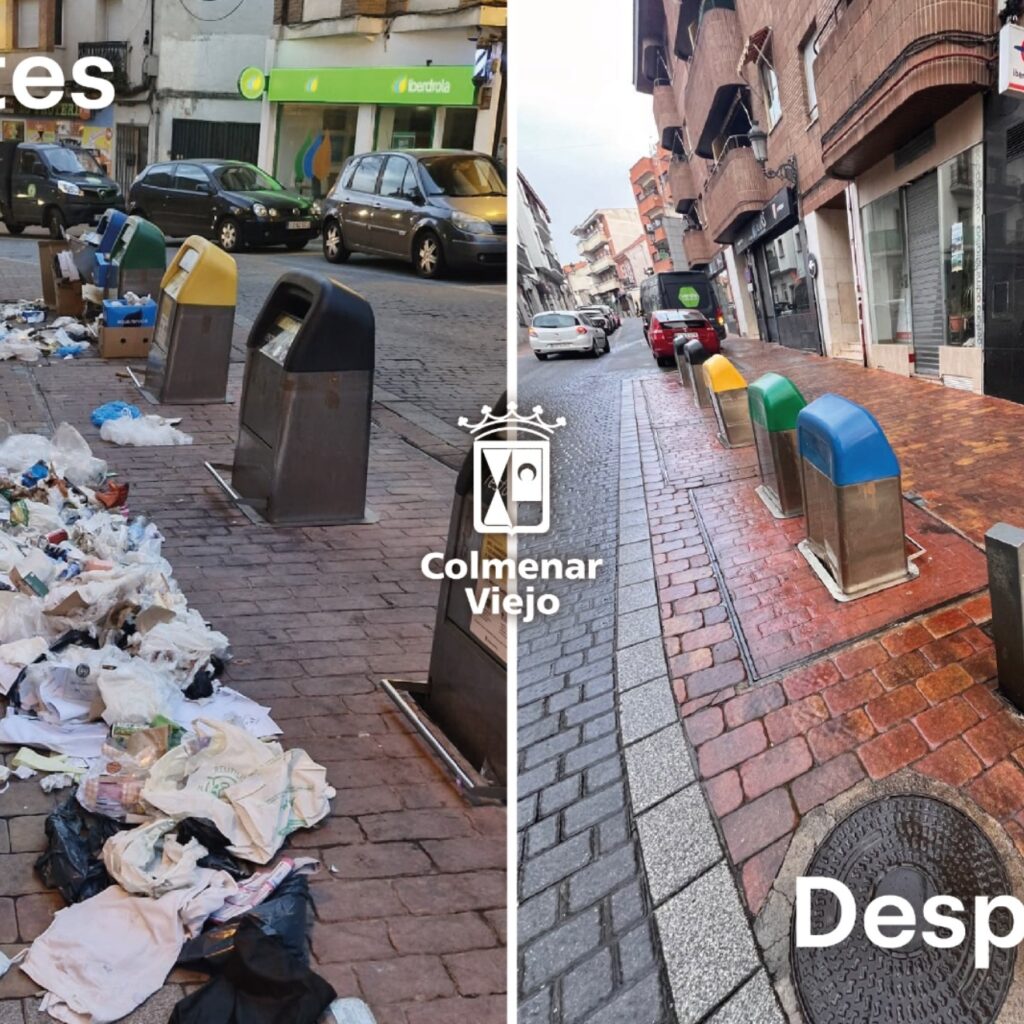 Colmenar Viejo pide colaboración ciudadana para frenar el desorden en las zonas de basura
