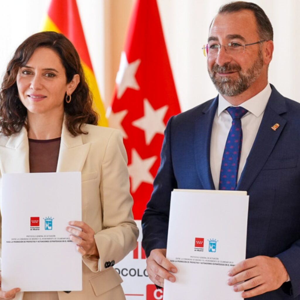 Colmenar Viejo movilizará más de 180 millones en proyectos tras un acuerdo con la Comunidad de Madrid