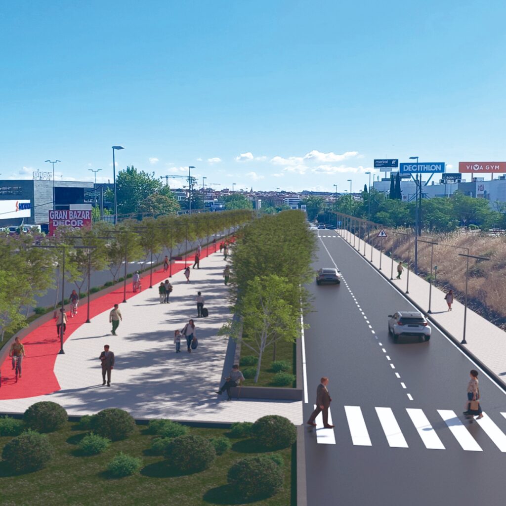 Comienza la transformación de la M-603 en el Bulevar Madrid Norte: conexión total entre Alcobendas y la capital