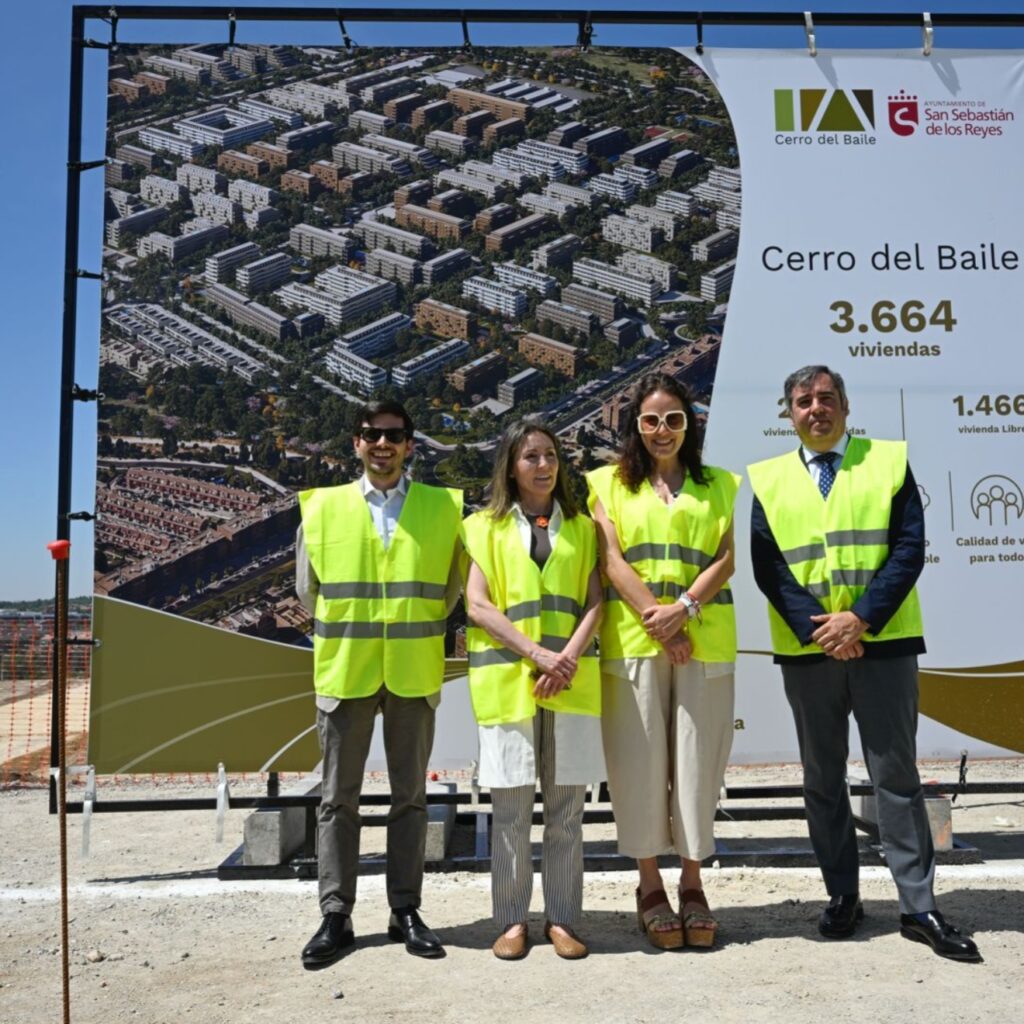 Cerro del Baile inicia sus obras en Sanse: las primeras viviendas se entregarán en octubre de 2029