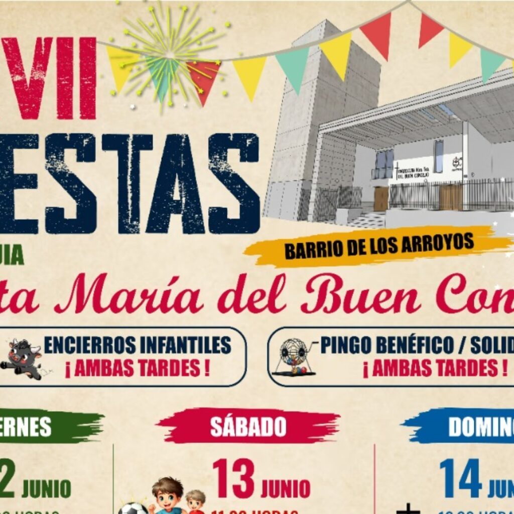 El Barrio de los Arroyos celebra las XXVII Fiestas de Santa María del Buen Consejo