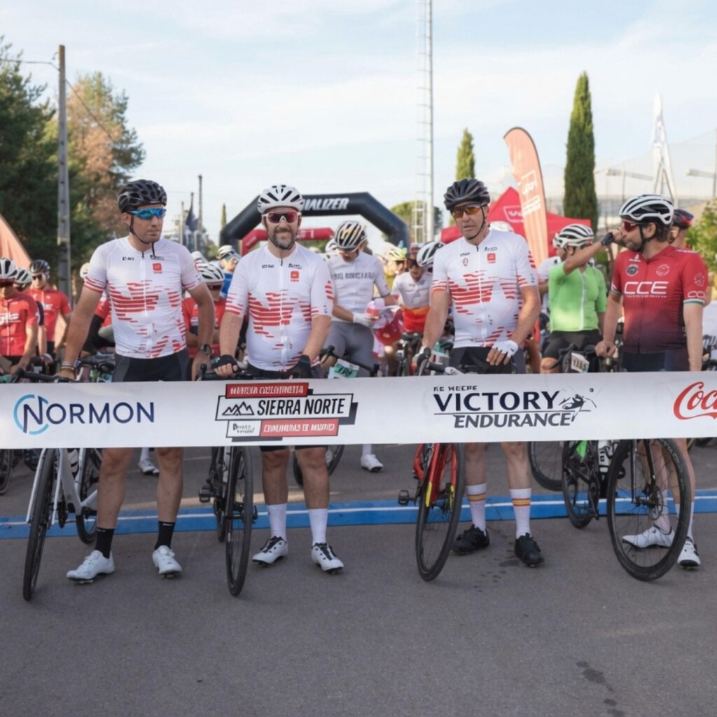 Éxito de participación en la primera carrera ciclista por los 13 municipios de la Sierra Norte
