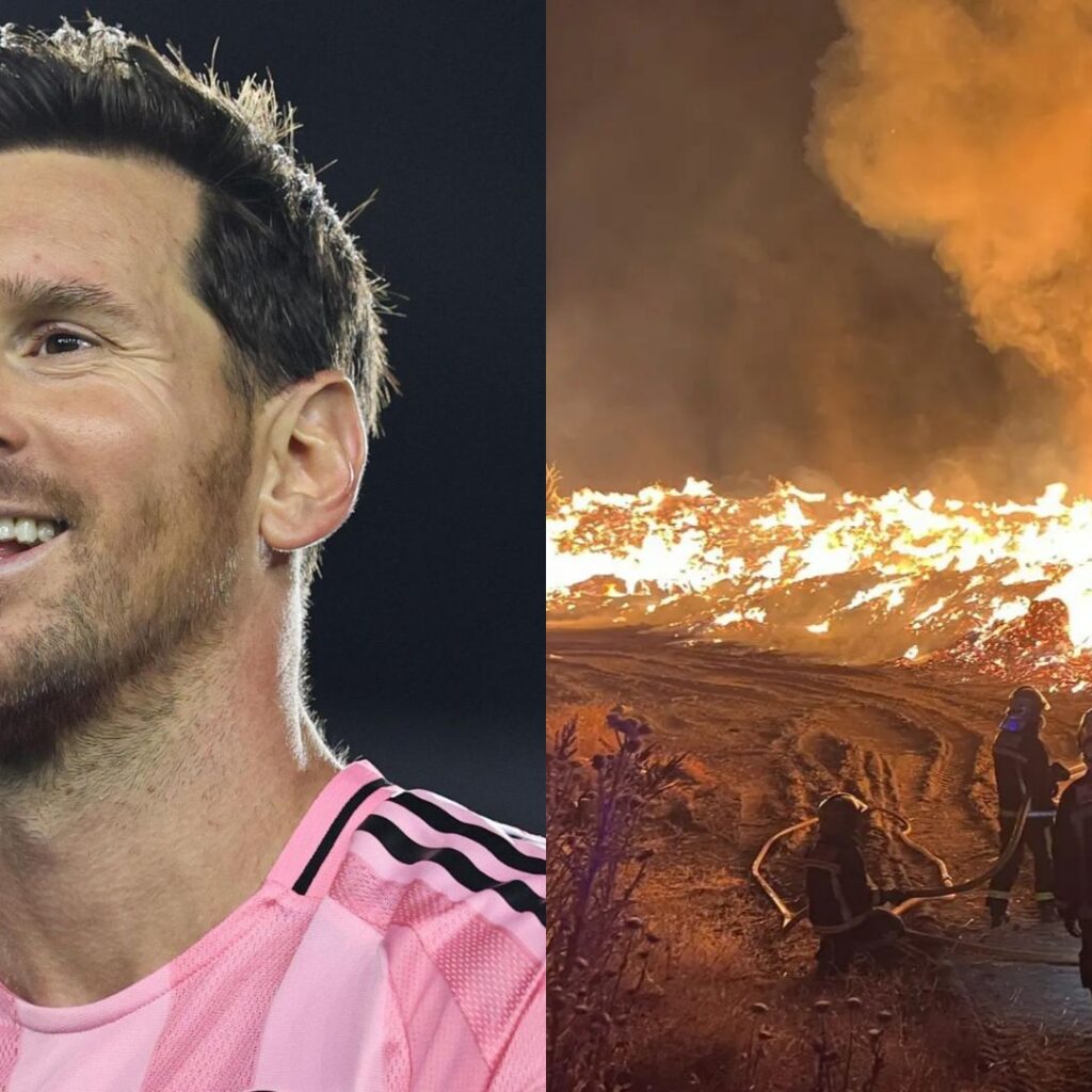 Leo Messi dona 80.000 euros para apoyar la reconstrucción de la Sierra Oeste de Madrid tras los incendios