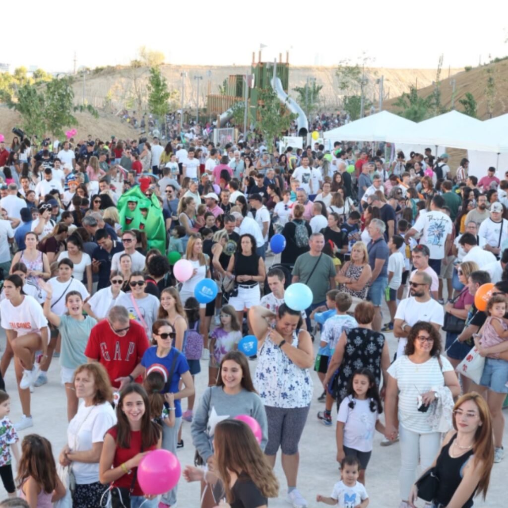 8.000 personas celebran la inauguración del Parque Forestal Princesa Leonor en Alcobendas